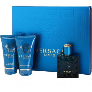 Versace Eros Mini Набор (Туалетная вода 5 ml, 25 Гель для душа, 25 A\sb) (8011003810185)